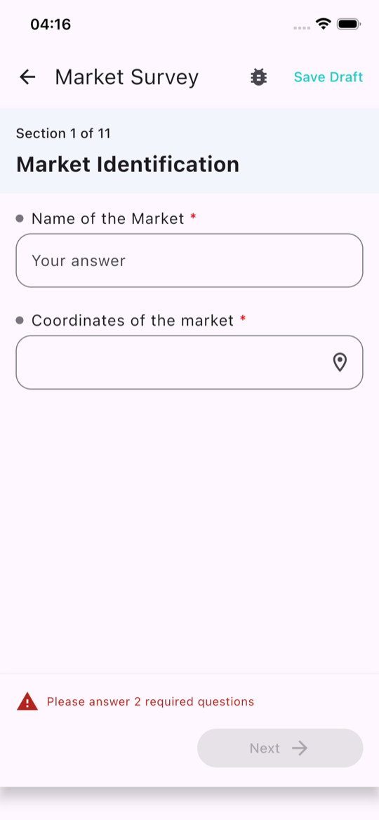 SiteApp survey